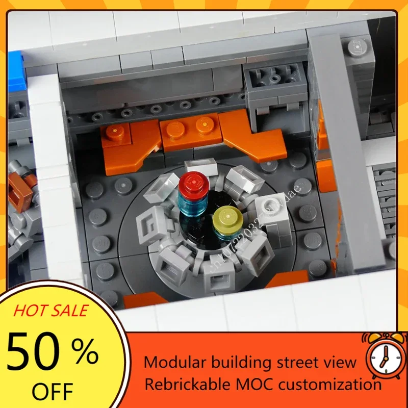 4414PCS Stinger Mantis - Play Scale Space War ทหาร MOC SpaceShip Battle รุ่นที่กําหนดเองปริศนาสถาปัตยกรรมประกอบของเล่นของขวัญ