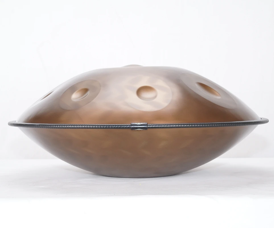 High-end Series Steel Tongue Drum Factory Direct Sale Handpan Drum D Kurd Hand Pan Drum