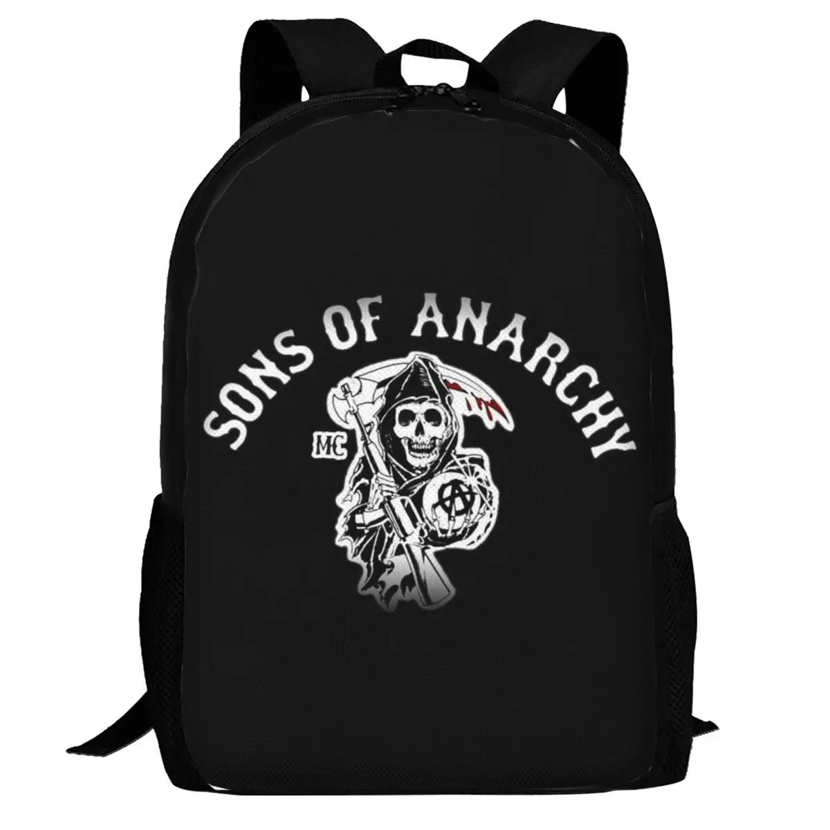 

Sons Of Anarchy Samcro Whiskey Backpack Daypack Large Capacity Children BookBag School Bag Shoulder Bags for Men Women