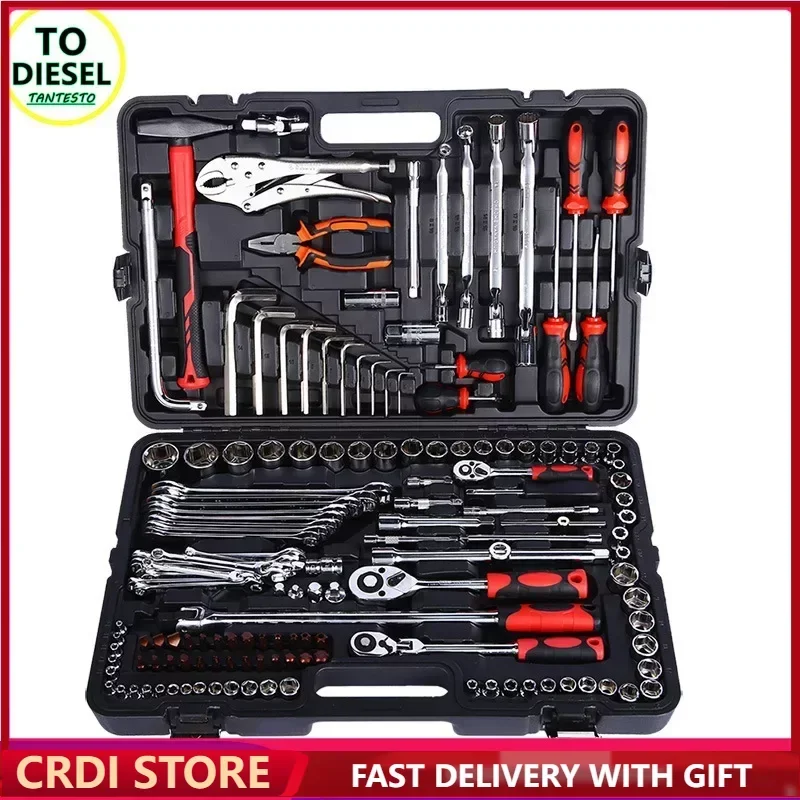 147PCS 6.0-10-12.5mm Automotive Repair Kit Tool Sleeve CRIN Pump Injector Disassemble Repair Tool