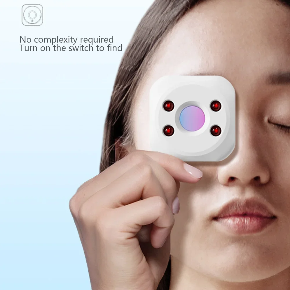 Portable Anti Candid Camera Detector Security Protection for Hotel Locker Room Public Bathroom Pinhole Hidden Lens Detect Gadget