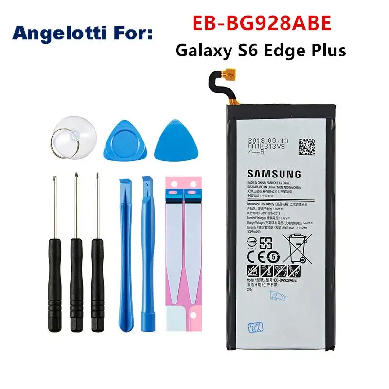 Angelotti-batería para Samsung Galaxy S6 S6 Edge/Plus S7 S7 Edge S8 S8 Plus + S9 S9 Plus S10 S10E S10 Plus S20 S20 + S20Ultra