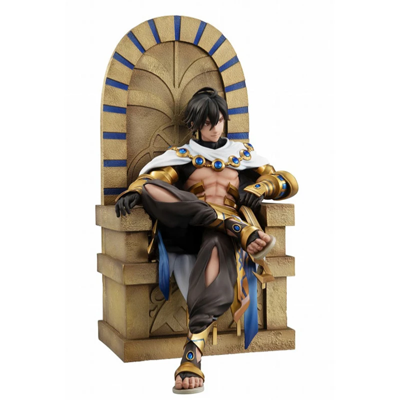 

20Cm Megahouse Fgo Fate Prototype Ramesses Ozymandias Anime Game Action Figure Collectible Model Garage Kit Ornament Toys Gift