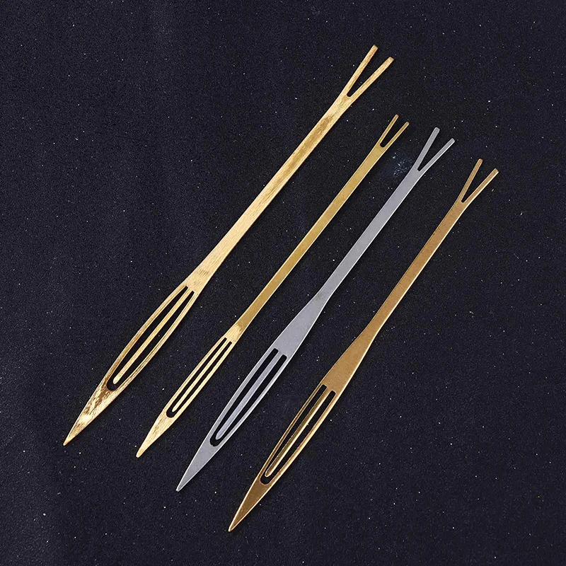 2PCS Netting Needle for Net Line Mending Repair Weaving Tool Rustproof Shuttle Nets Fishing Accessories