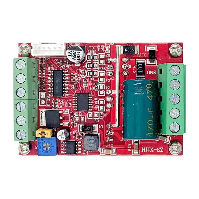 DC 6-60V 400W BLDC Three Phase DC Brushless Motor Controller PWM Hall Motor Driver Control Board Motor Speed Controller