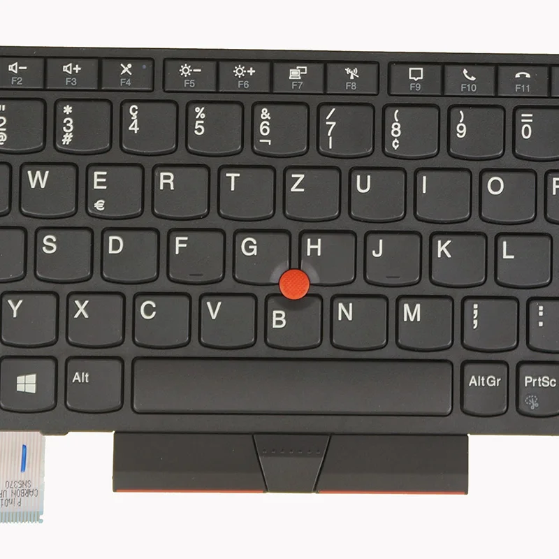 Imagem -05 - Teclado Portátil para Lenovo Thinkpad L13 L13 Yoga Gen X13 Grammo Suíço Alemão ch Checo Austríaco Qwertz