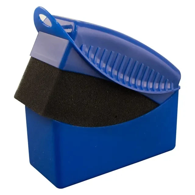 Auto Rad Polieren Wachsen Schwamm bürste mit Abdeckung abs Waschen Reinigung Reifen Kontur Dressing Applikator Pads Detail Zubehör