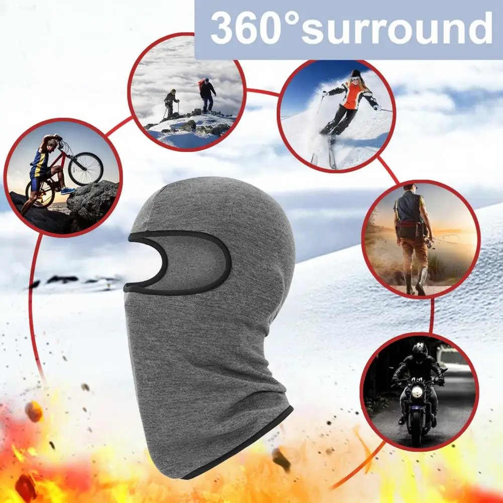 Cycling Hood Bandana Scarf Winter Men Women Windproof Full Cover Face Guard Motorbike Helmet Liner Hat Neck Gaiter Balaclava