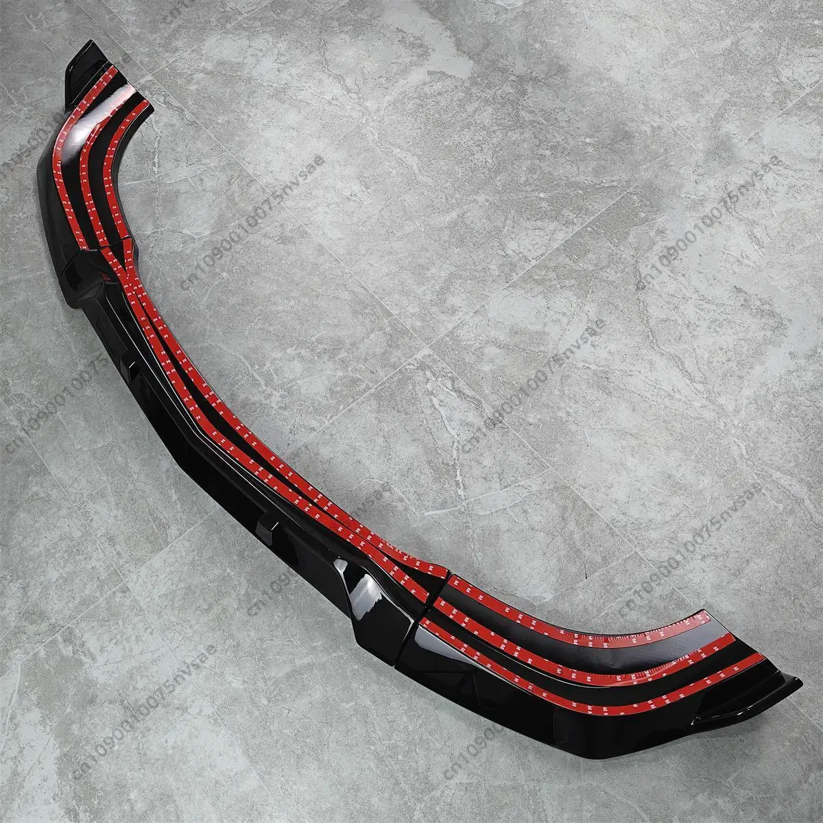 AR نمط الجبهة حافة مصد السيارة لمرسيدس بنز C الفئة W204 2007-2013 السيارات الفاصل المفسد الناشر الحرس الأسود الجسم أطقم ضبط