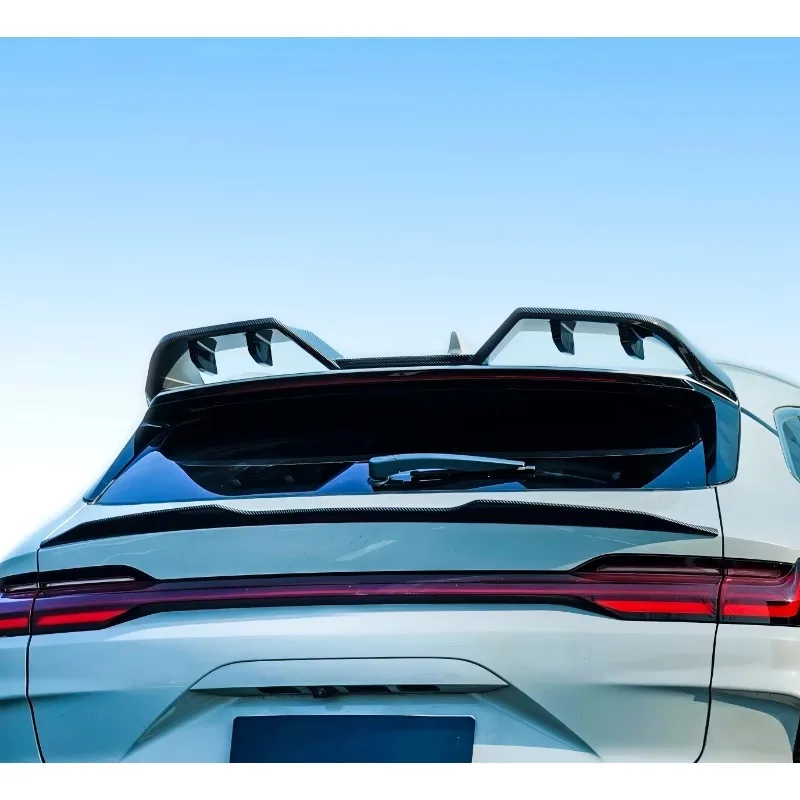 

For Song Plus Bodykit Front and Rear Bumper Glossy Black High-quality Spoiler Top Wing Factory Wholesale Car Accessories
