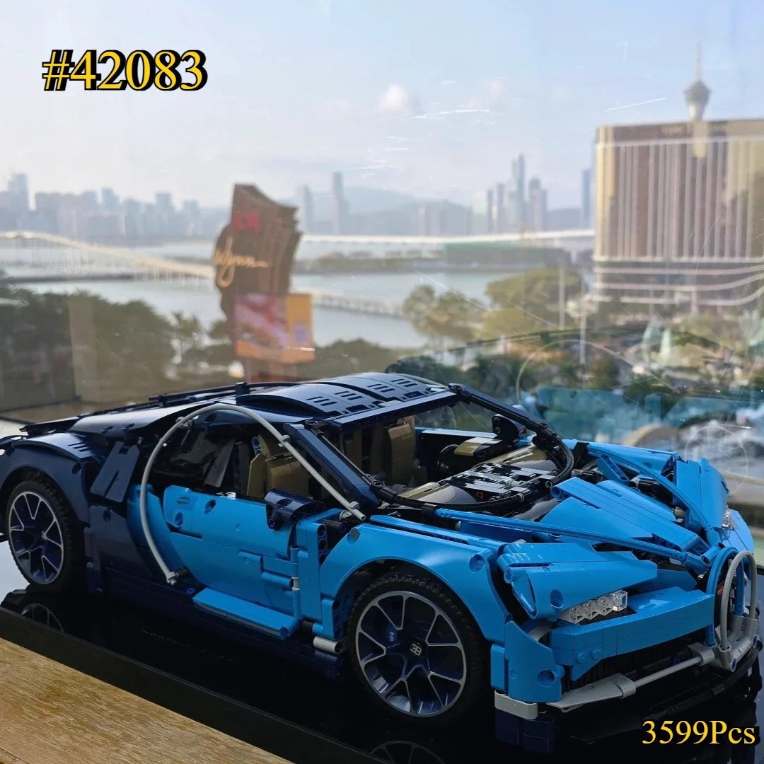 

Конструктор Super Supercar Model Car 42083, совместимый с деталями Lego, идеально подходит для рождественских подарков, 3599 деталей.
