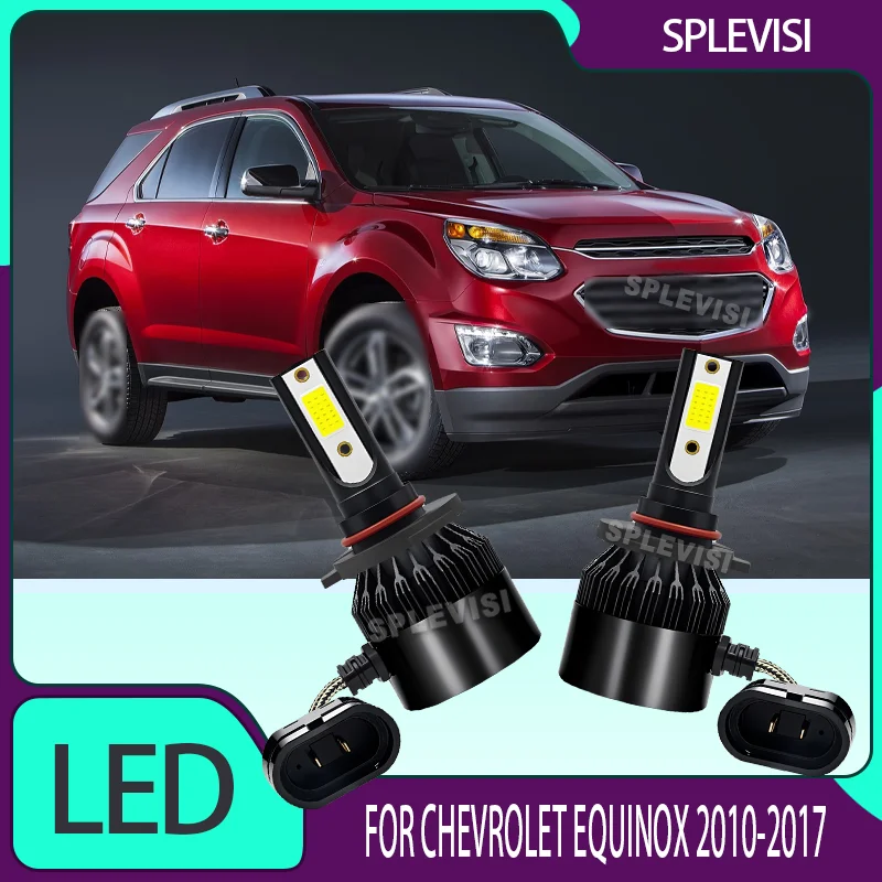 

2pcs LED Bulbs 6000LM High Beam For Car Pickup Truck Headlights For Chevrolet Equinox 2010 2011 2012 2013 2014 2015 2016 2017