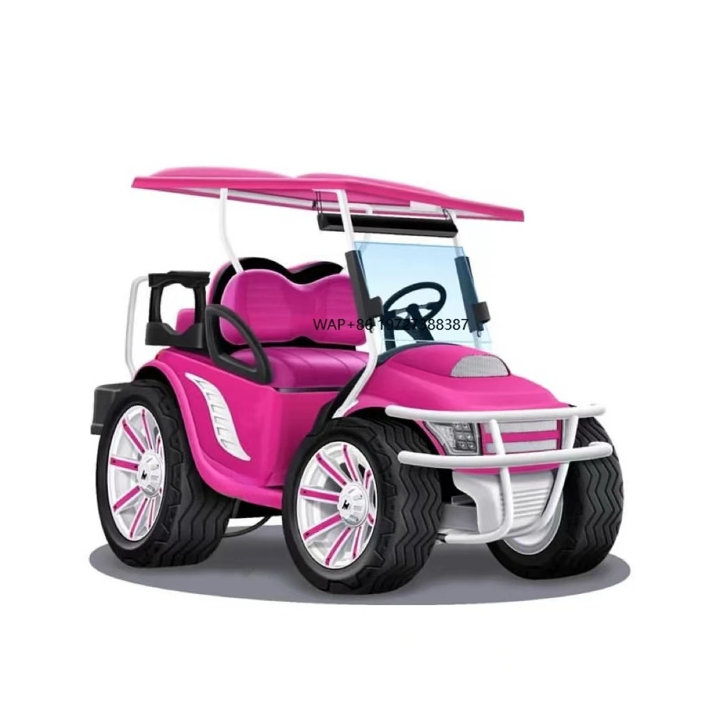 عربة جولف مخصصة معتمدة من CE DS للزجاج الأمامي عربة جولف أكريليك قابلة للطي عالية الجودة