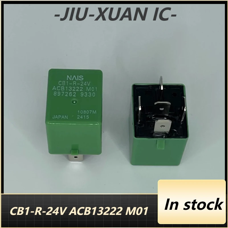 New 1pcs/lot CB1-R-24V ACB13222 M01 24V 5pins Excavator relay
