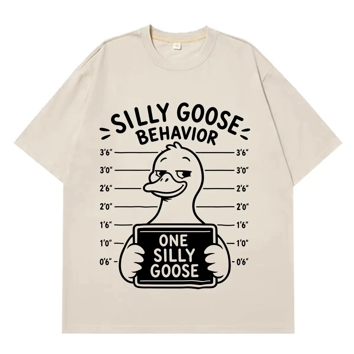 Got Too Silly Goose Funny Meme Graphic T Shirt Men Women Casual Pure Cotton Vintage Short Sleeve Fashion T-shirts Streetwear