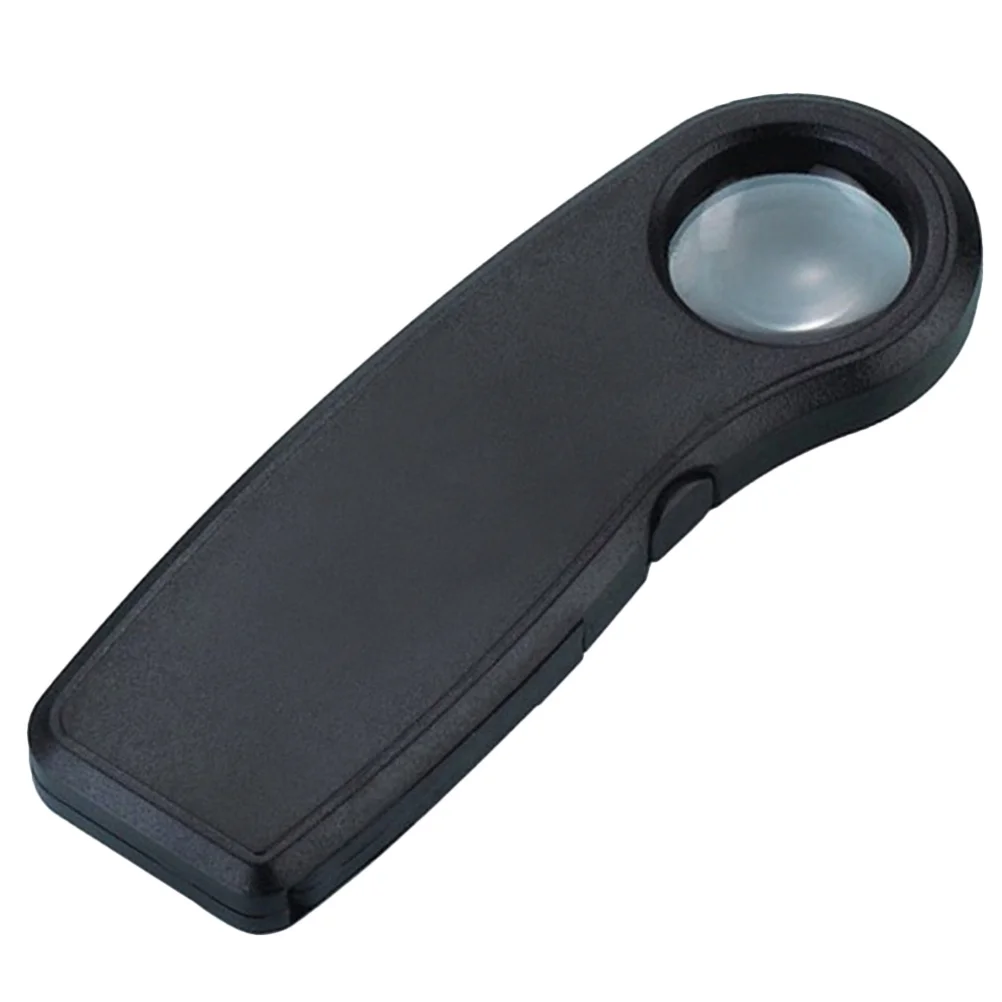 

Handheld Magnifying Glass with LED Light Portable for Seniors Low Vision Reading Text Jewelry Identification Compact Design