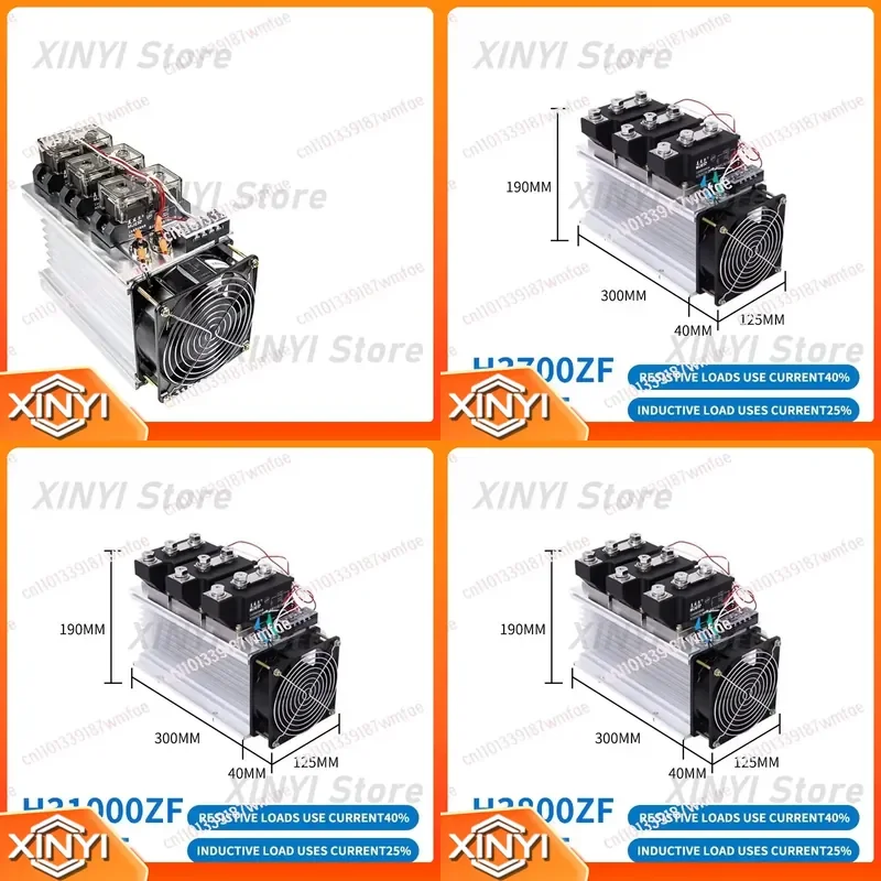 for H3700ZF H3800ZF H31000ZF 700A 800A 1000A SSR Industrial Solid State Relay for Automation Control Electrical Equipment