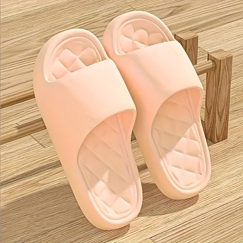 2025 New Men's Trendy Summer Slippers - Soft Anti-Slip Sole Cloud Sandals for Home, Beach, Indoor & Outdoor image 5