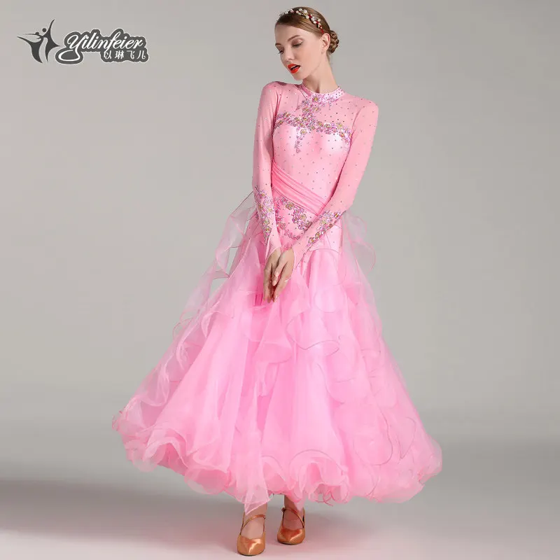 

2026 Woman New Performance Dress Modern Dance Dress Gb Dance Dress Ballroom Dance Dress S7002