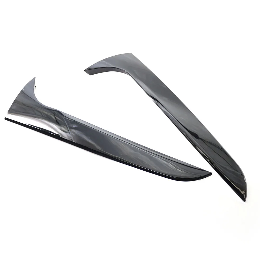 Window Side Spoiler Left Right Car Rear Side Spoilers Glossy Splitter Plastic Rear for Audi A4 B8 Allroad Avant 09-16