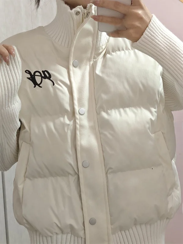 

Корейский стиль: короткая утепленная вязаная куртка с пэчворком и хлопковым наполнителем, маленький размер, женская, осенне-зимняя, новая модная теплая куртка