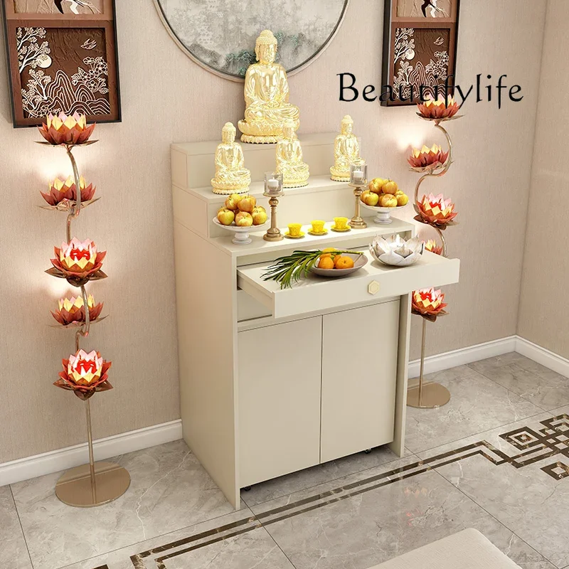 Niche, altar, home decor, Chinese style cabinet, altar, incense table, Buddha cabinet