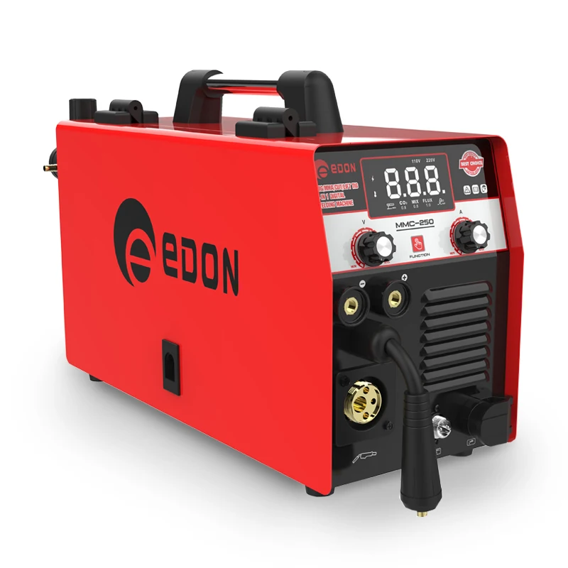 

EDON DC 160AMPS INVERTER MULTIFUNCTIONAL MIG/MMA/CUT-250 WELDING MACHINE TIG WELDING MACHINE MIG WELDER ARC WELDER
