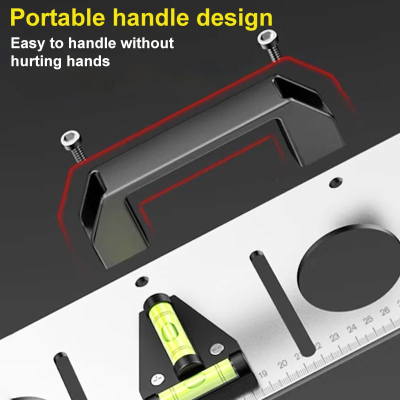 86 Type Socket Drawing Locator 3/4/5 Panel Bottom Box Switch Template Drawing Tool Stainless Steel Socket Paint Line Positioning