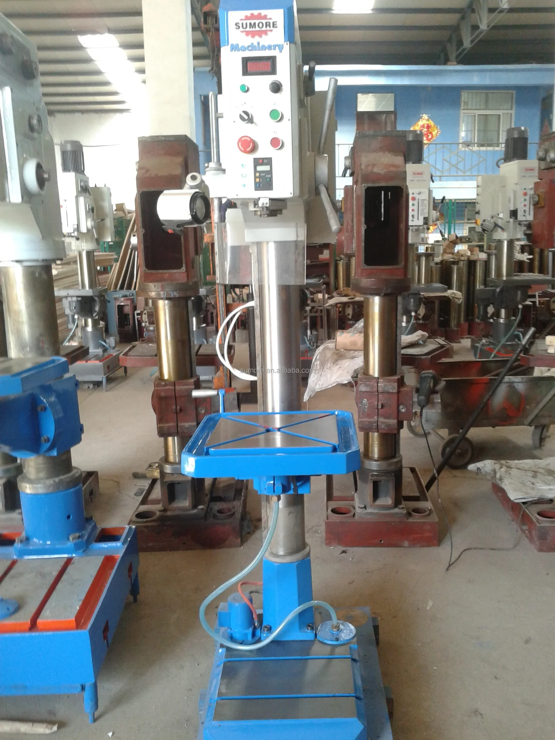 SUMORE SP3108S Combined Manual Automatic Tapping Drilling Machine for Metal Processing Workshop Laboratory Use