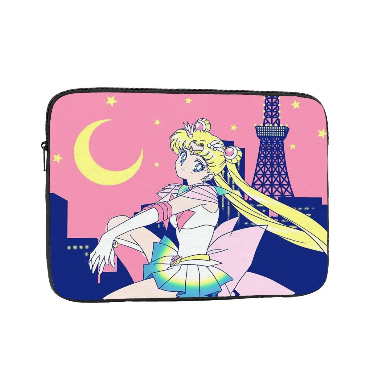 Sailors Moons Tokyo City Lights 12 13 15 17 Zoll Laptophülle, Notebook-Hülle, Schutzhülle, stoßfeste Hülle