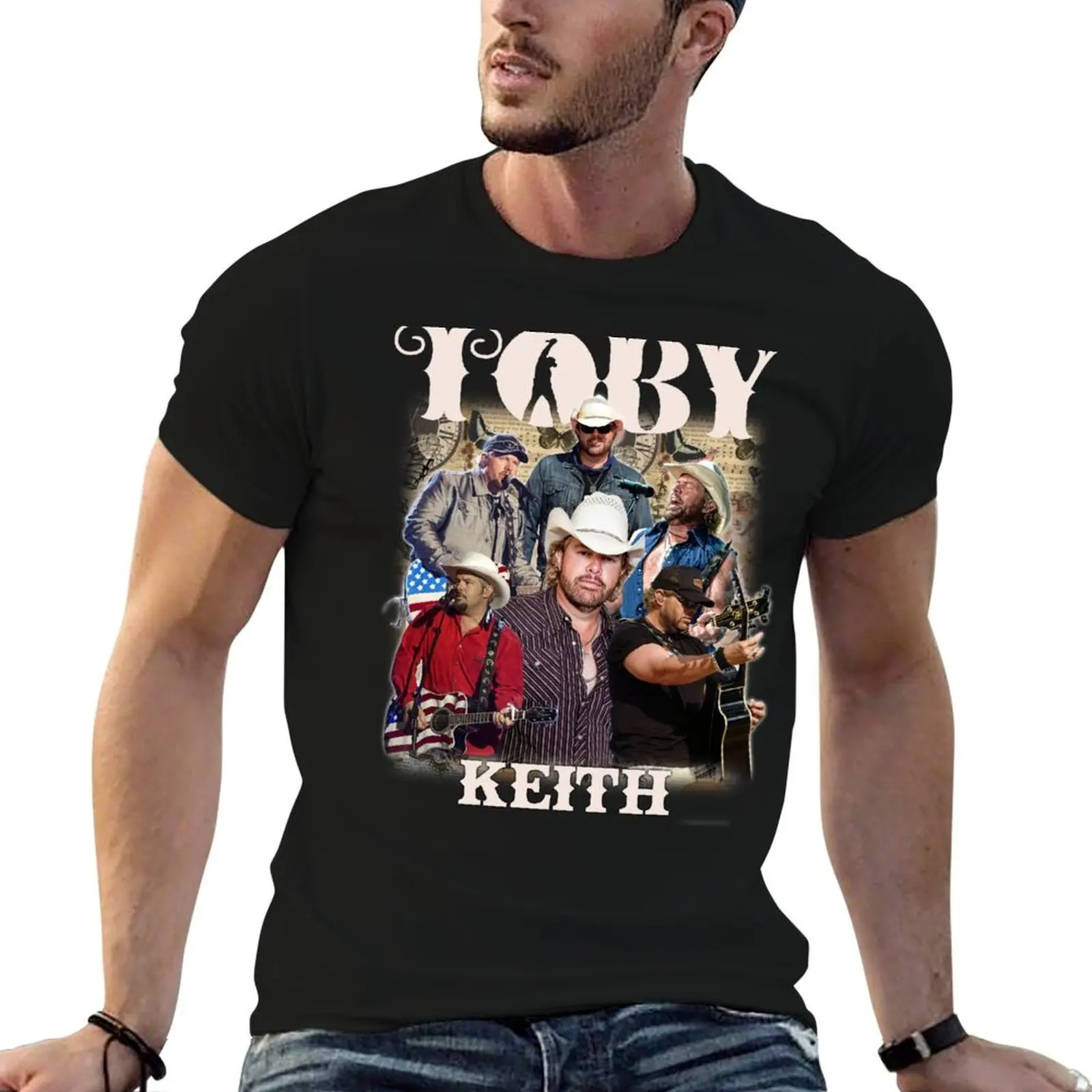 soldado, viejo medio y Keith The Don't Cup, It' Finger, American Solo The Man In, deja cortesía blanco azul, de rojo, Toby