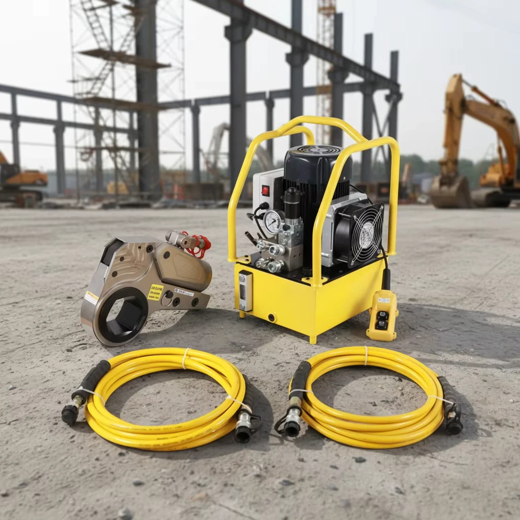 Alloy Material Hexagon Cassette Low Profile Hydraulic Torque Wrench