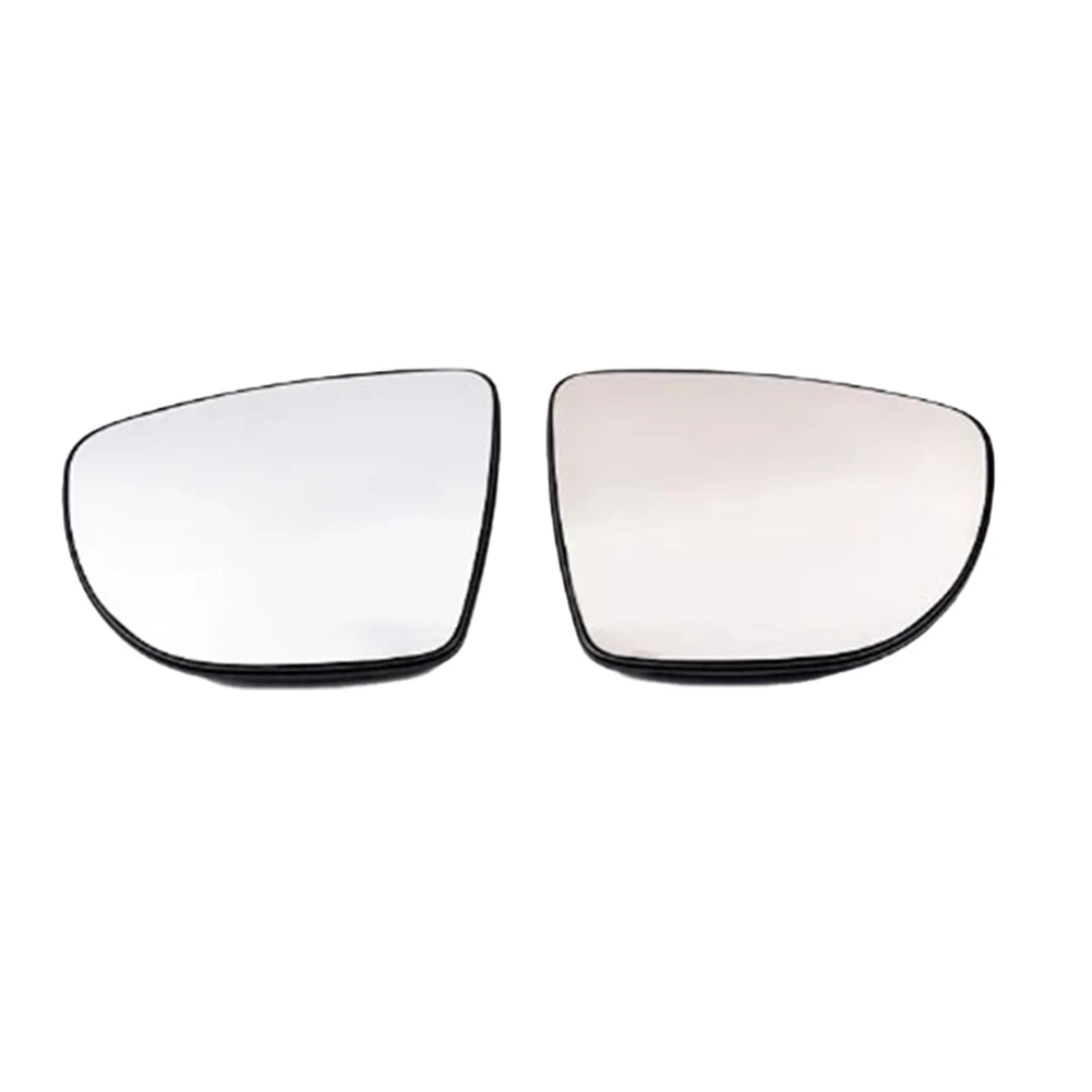 1Pair Auto Specchietto retrovisore Lente Riscaldata per Nissan Micra Leaf 2018-2020 Fuori Riflettore Lente Dello Specchio Laterale