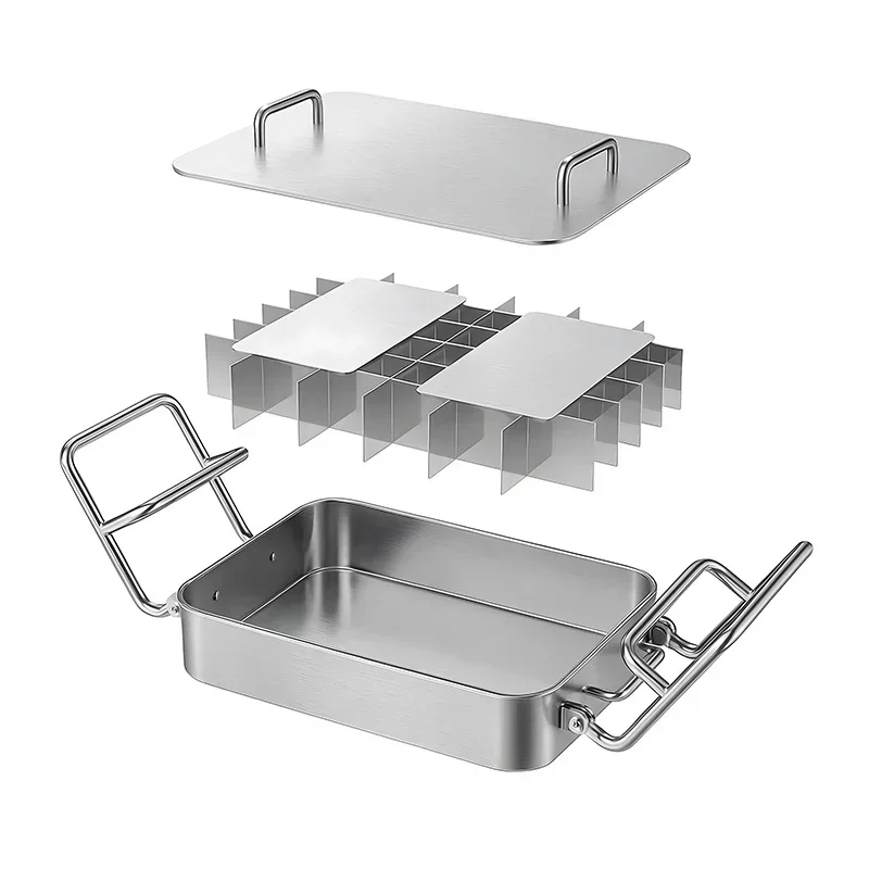 NF Professional Dough Divider, 36-Compartment Dough Filling Tray, High-Speed Dough Cutter, 30–70g Uniform Portioning