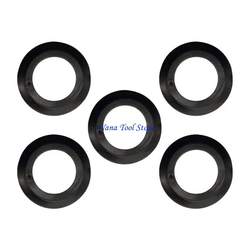 31GJ Sink Drain Rubber Washer Assorted Basket Washers Flexible Rubber Seals for Kitchen Sink Drain 5pcs/set Simple Installs