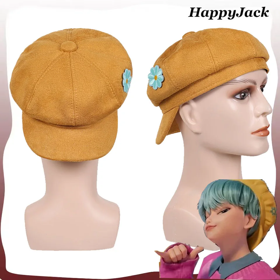 Saja Cosplay Junge Gelber Hut Mädchen Gruppe KPOP Dämon Roleplay Jäger Kappe Männer Junge Halloween Karneval Kostüm Zubehör Kopfbedeckung