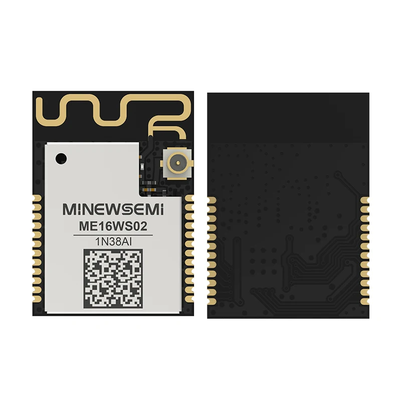 WiFi 4 BLE 5.0 Combo LAN RF Module BK7238 2MB AT Command Wireless 2.4GH 32-bit ME16WS02 WIFI Module Support AP/STA/AP+STA Mode