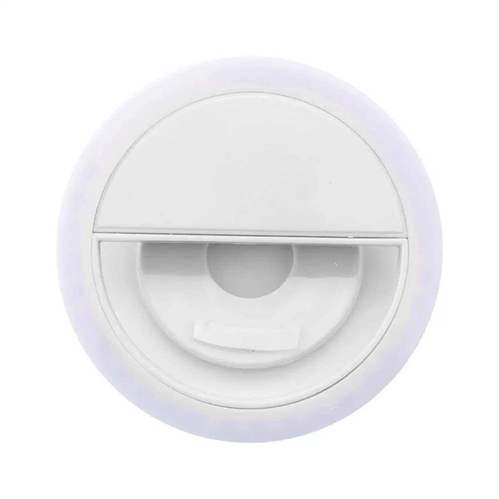 Luz de relleno de selfie LED, luz de relleno de lente de teléfono móvil, adecuada para luz de relleno de selfie de teléfono