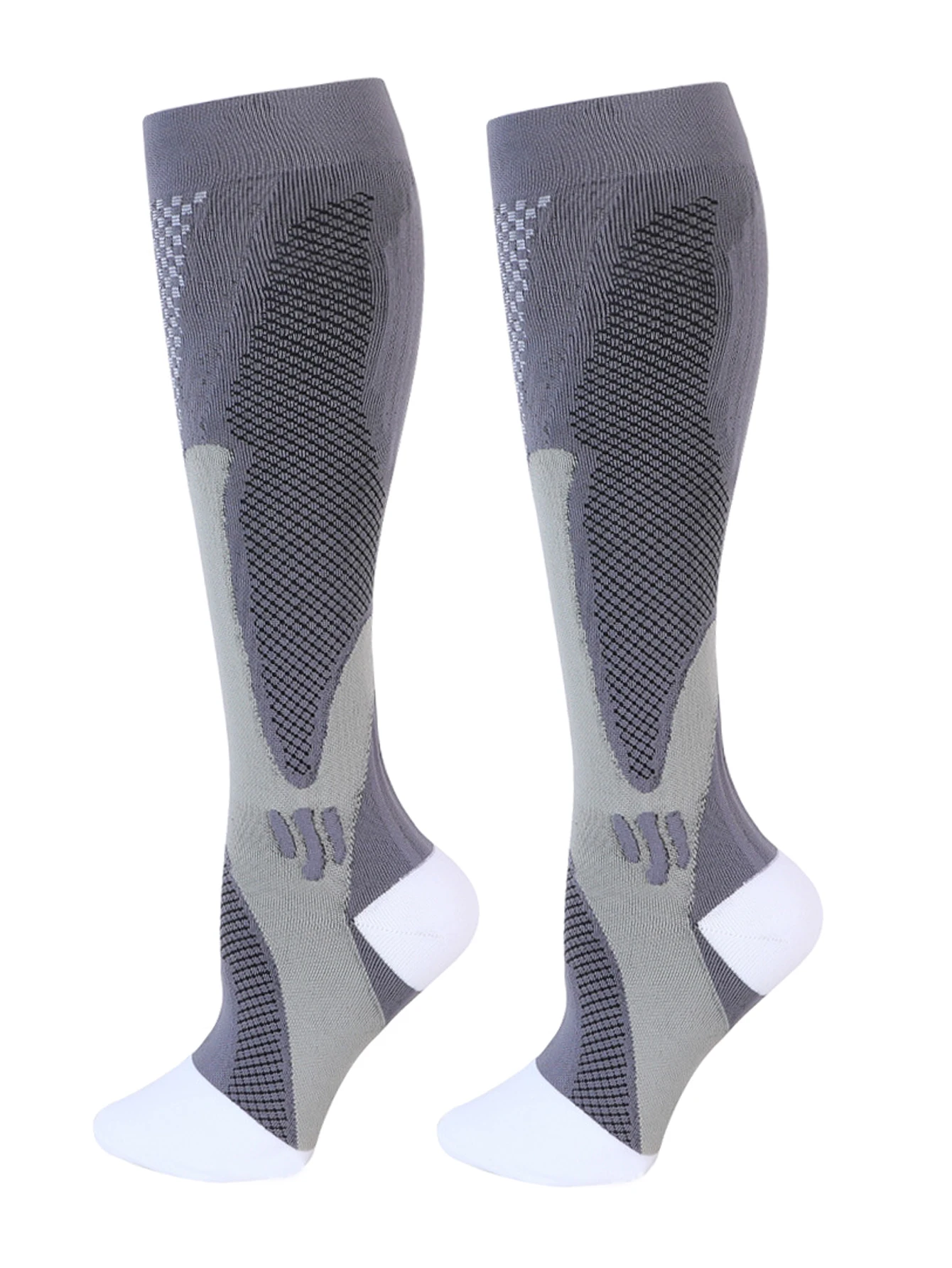 Kompression socken Reisende Socken Fußball Fußball Oberschenkel lange Röhre Unisex Outdoor Sport Krankens ch western Strümpfe für Männer Frauen