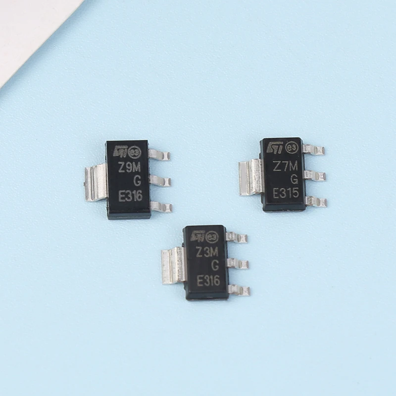 10pcs Z0107MN/Z0103MN/Z0109MN 5AA4 SOT223 New Bidirectional Thyristor Z3M/27M/Z9M