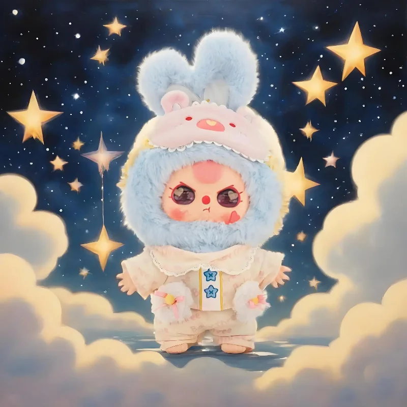 

Baby Three Sweet Dream 400% Series Plush Blind Box Vinyl Face Large Doll Desktop Decorative Mystery Box Kids Toys Birthday Gift