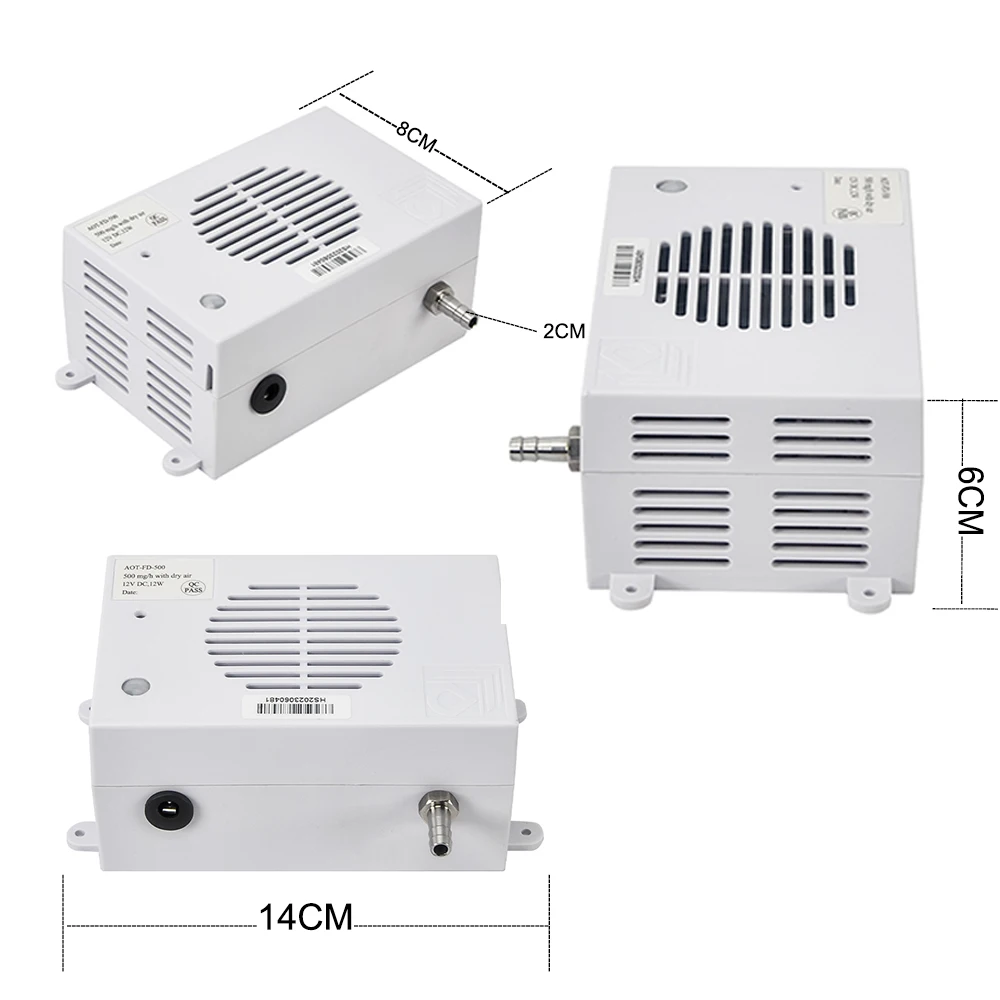 Integrierter Venturi-Durchflusswassersensor, Magnetisier für Zuhause, intelligenter automatischer Ozonator, O3-Gerät, ozonierter Wasserreiniger
