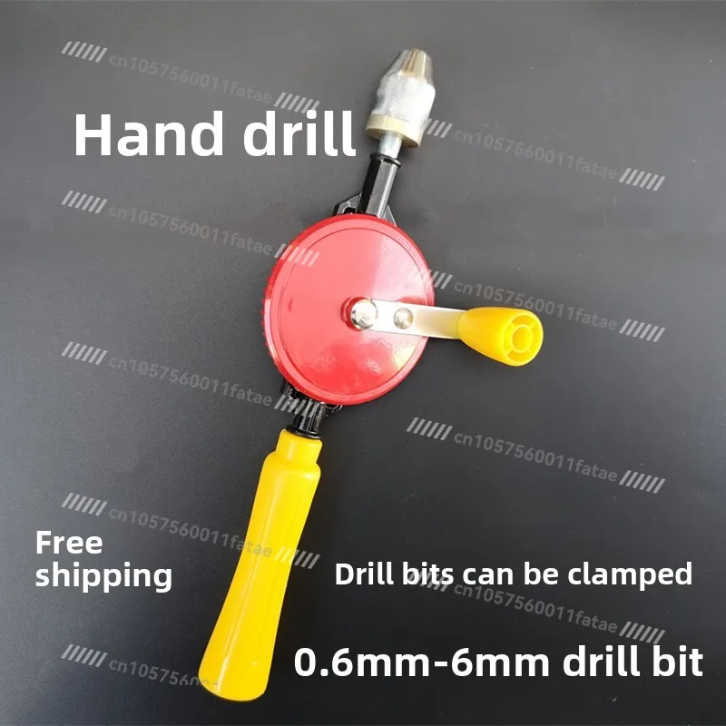 Hand Drill for Woodworking Mini Drill Model Making Hole Punch Teaching Instrument Woodworking Tools