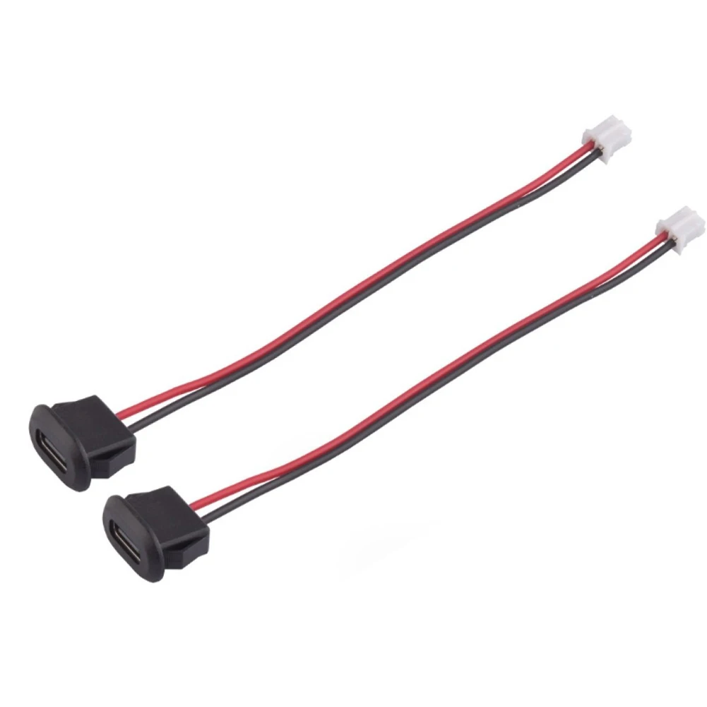 Plug Socket Type-C Connector With Card Buckle 30V 3A High Current Fast Charging USB Type C Connector Practical