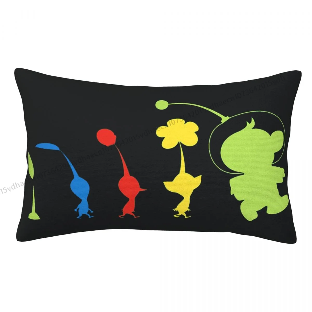 Follow The Leader Printed Pillow Case Pikmin Game Backpack Cushions Covers Reusable Sofa Decor Pillowcase