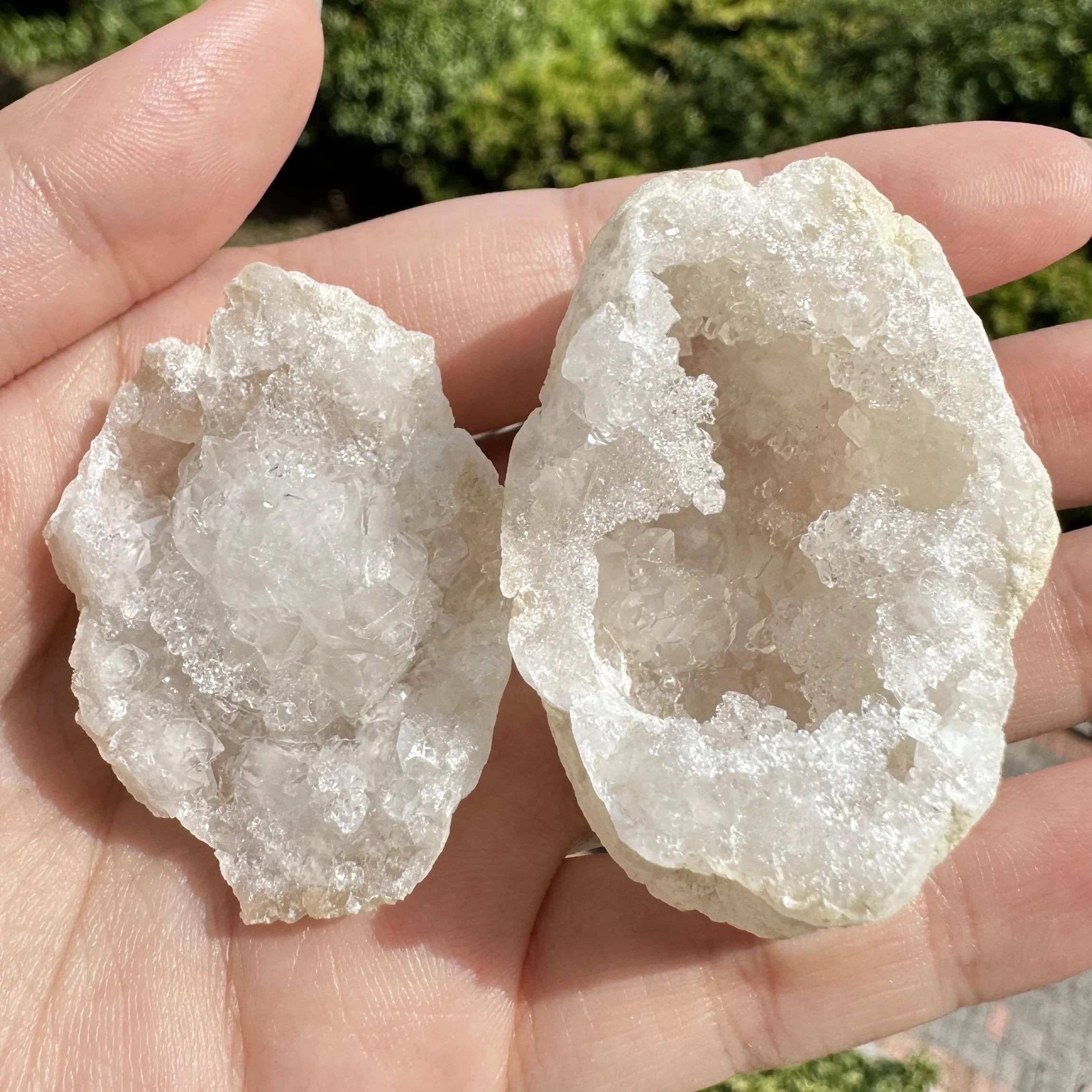 كسر الجيود الخاصة بك العقيق الطبيعي الجيود عينة كريستال حقيقية تحتوي على مجموعات الريكي النظيفة أحجار جميلة مجوهرات هدايا #5