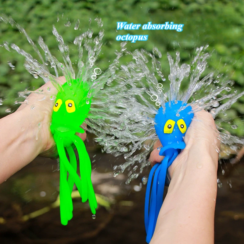 

Осьминог, забавные морские животные, детские развлекательные игрушки, TPR, водные игры, игрушка для снятия стресса, осьминог, мультяшные когнитивные упражнения