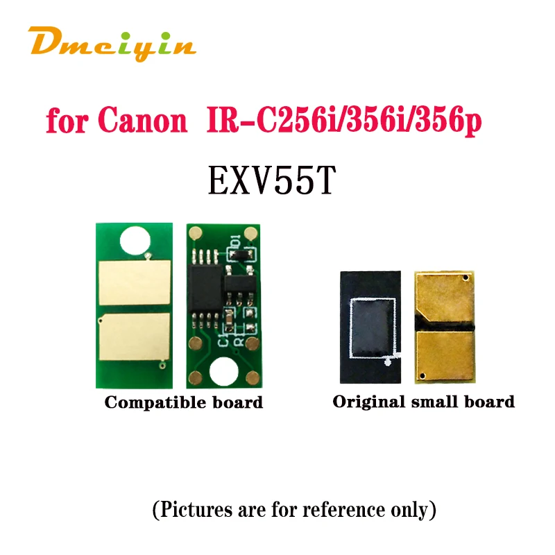 Original/Compatible WW Version 034T/K/C/M/Y Toner Chip for Canon imageRUNNER C1225iF/1225, imageCLASS MF810C/MF820C