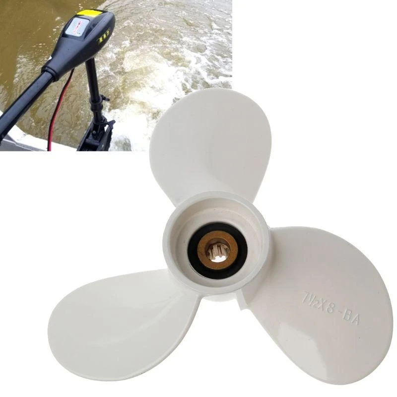 

2025 New Boat Propeller 3 Blade Marine Motor Motor Propeller для Outside 4HP 5HP двигатель