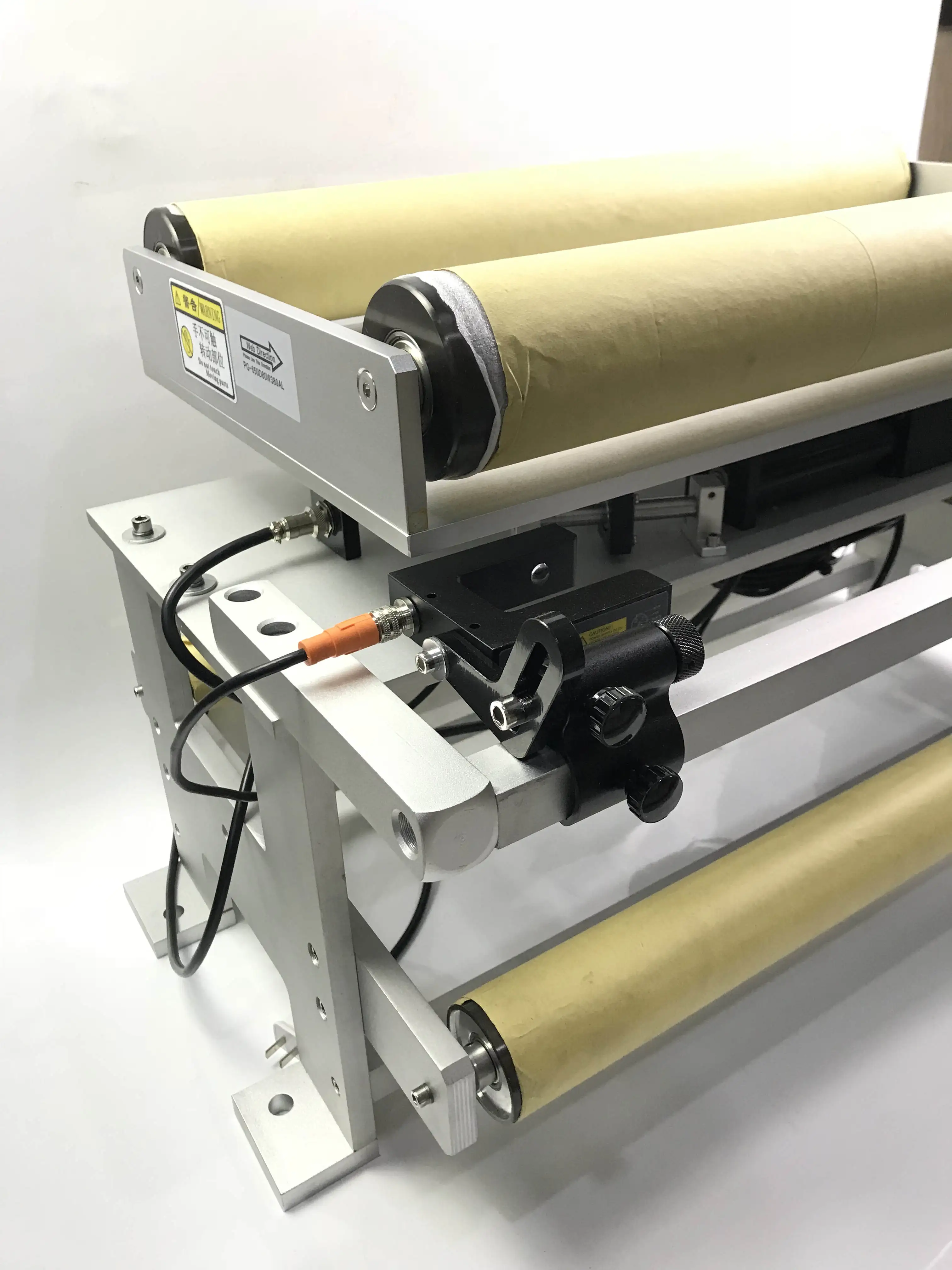 PG300 All In One Web Guiding System For FlexoOffsetPackageGravure Printing Machine Servo Web Guide Control System